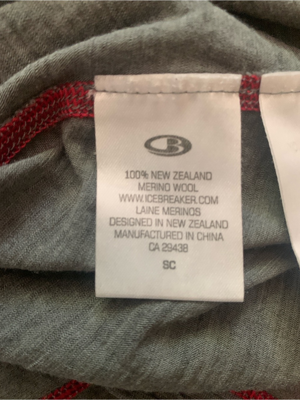 Icebreaker Merino lightweight 150 Mens M Crew Neck Shirt Outdoor Running Camping - Picture 5 of 9